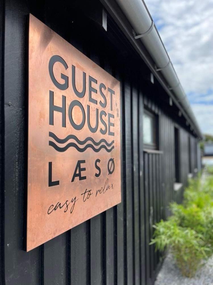 Guesthouse Laeso Vesterø Havn Kültér fotó